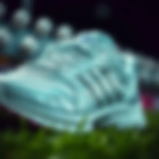 Close-up of the adidas adizero adios pro 3 showcasing its innovative design