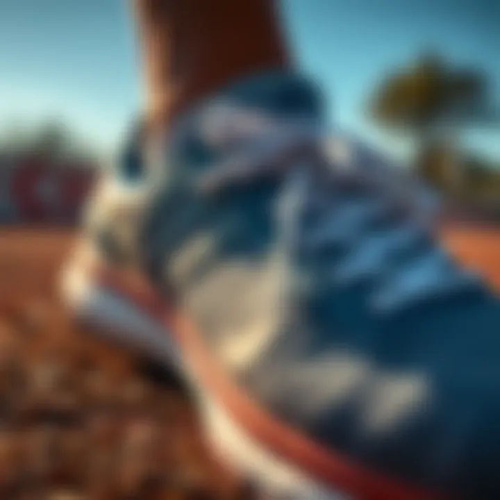 Close-up of Adidas Adizero SL's innovative cushioning technology