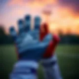 Adidas children's goalkeeper gloves on a field