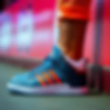 Stylish appearance of Adidas Hoops 3.0 for daily wear