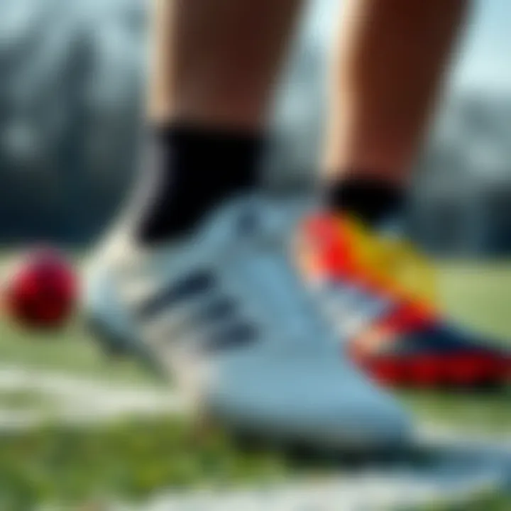 Comparison of Soccer Cleats Comparison of various soccer cleat types with adidas kangaroo leather at the forefront