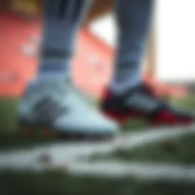 Comparison of previous and new season adidas soccer cleats