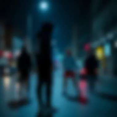 Adidas Niteball as a fashion statement on the street