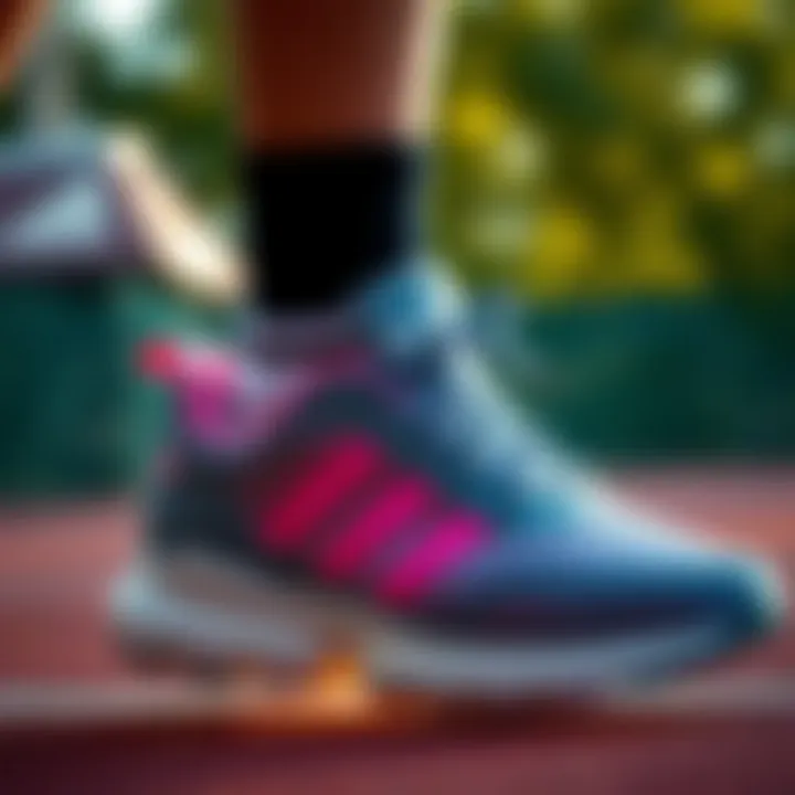 Performance features of Adidas Ozweego during sports activities