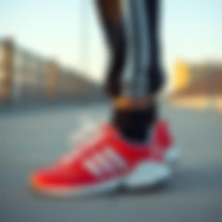 Adidas Ozweego shoes paired with modern athletic apparel