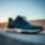 Sleek design of Adidas running shoes showcasing innovative technology