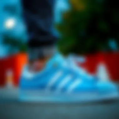 Outfit Combinations with Adidas Superstar Blue and White Stylish outfit combinations featuring Adidas Superstar Blue and White.