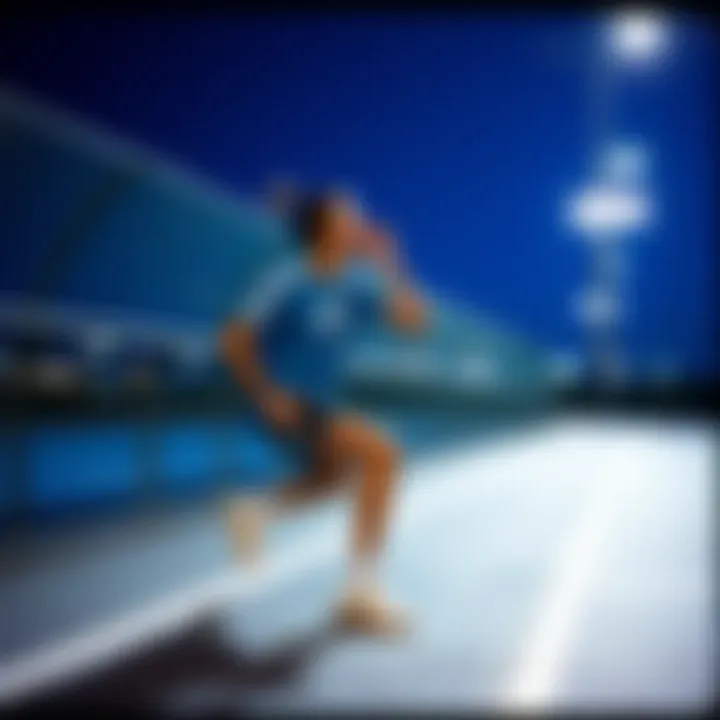 Enjoying Sports in Adidas Superstar Blue and White Person enjoying sports while wearing Adidas Superstar Blue and White.