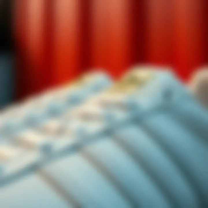 Adidas Superstar Material Details A close-up view of the unique texture and materials used in Adidas Superstar models.