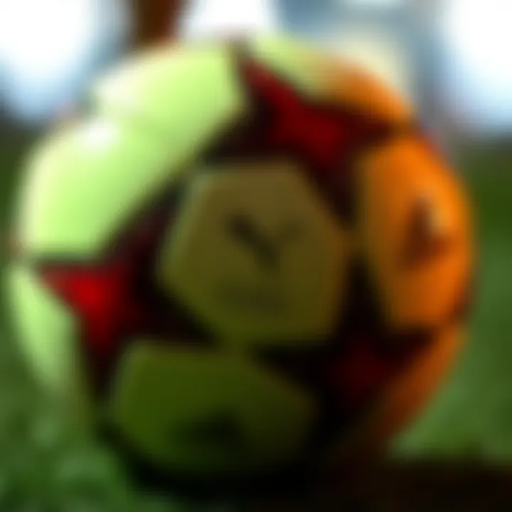 Performance characteristics of the football