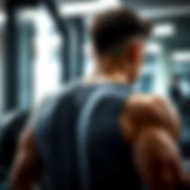 Athletic wear suitable for reverse shoulder press workouts