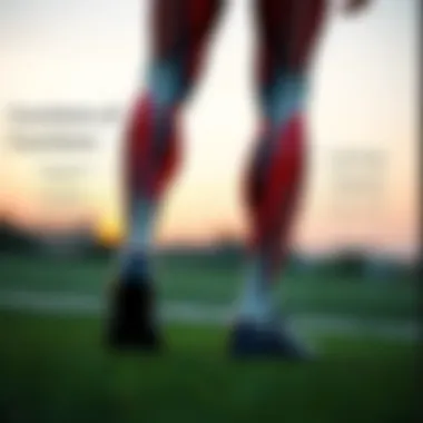 Functions of Leg Muscles Explained Diagram highlighting leg muscle functions