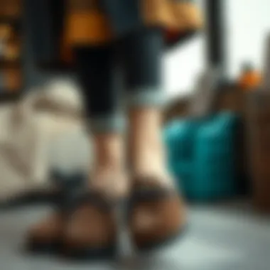 Chic Slipper Outfit Combinations Chic combinations of daily slippers with different outfits.