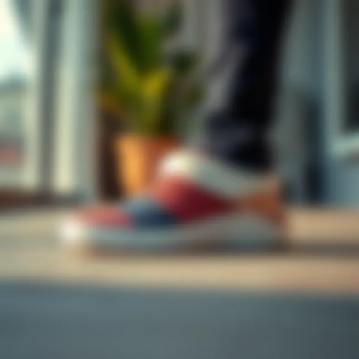 Elegant Daily Slipper Design Elegant daily slipper design showcasing comfort and style.