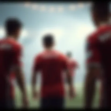 User experience showcasing Bayern Munich's away jersey in action