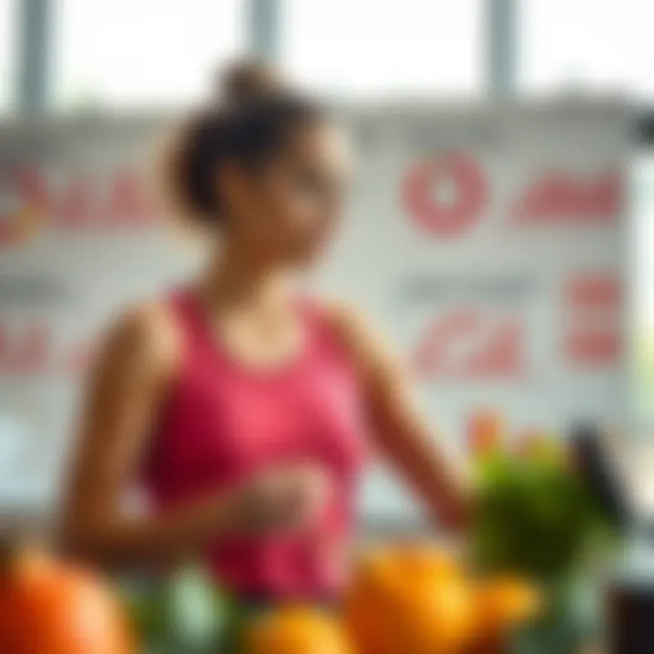 Nutrition's Role in Athletic Performance Impact of nutrition on athletic performance illustrated through charts