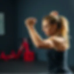 Illustration of wrist flexibility exercises