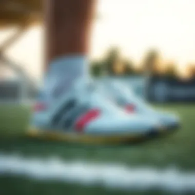 Different styles of ankle soccer shoes