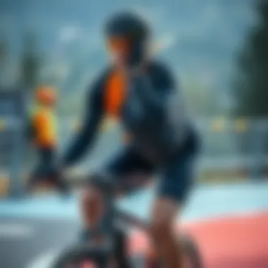 Comparison of fitness gear for cycling and walking