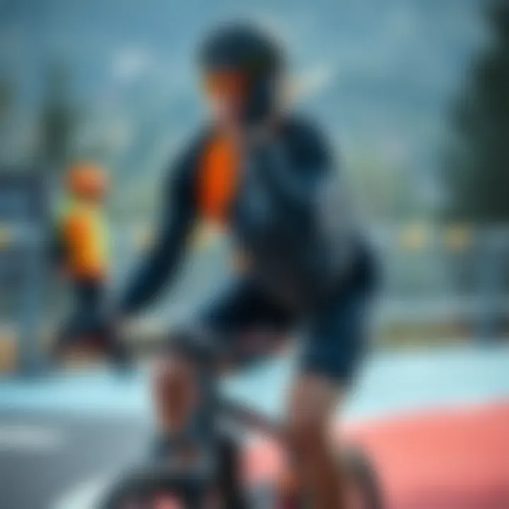 Comparison of fitness gear for cycling and walking