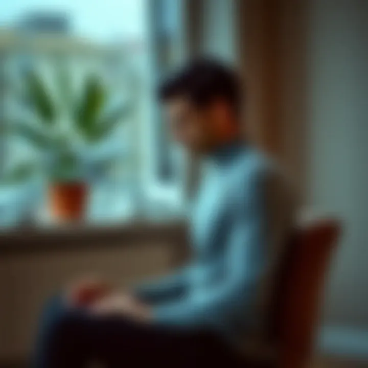 Illustration of proper posture while sitting