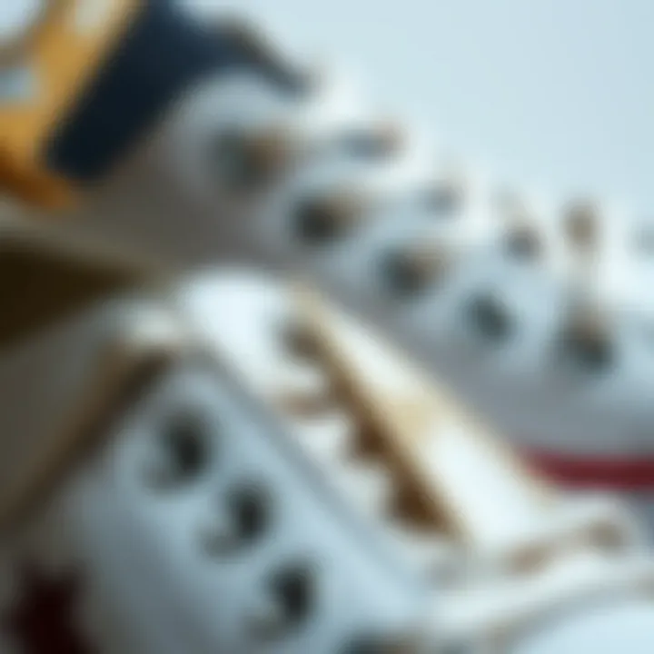 Close-up of the innovative materials used in Chuck Taylor All Star CX