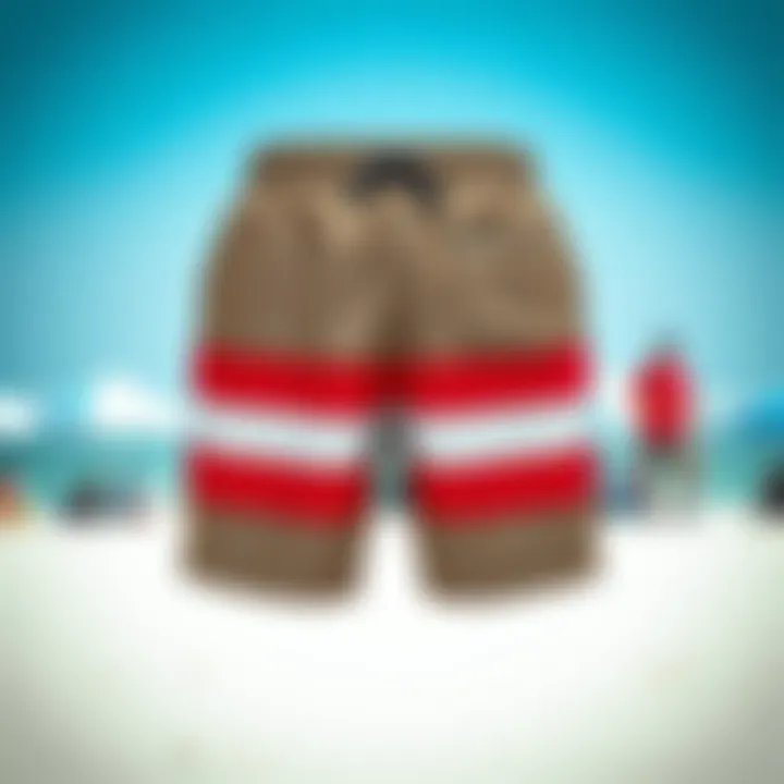 Comfortable beach shorts for active youth