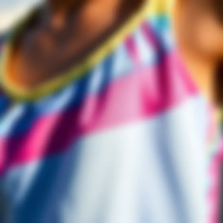 The Importance of Comfort in Kids' Swimwear Close-up of comfortable swim fabric