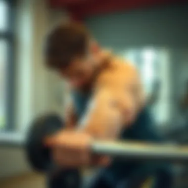 Common mistakes in triceps workouts using Z Bar