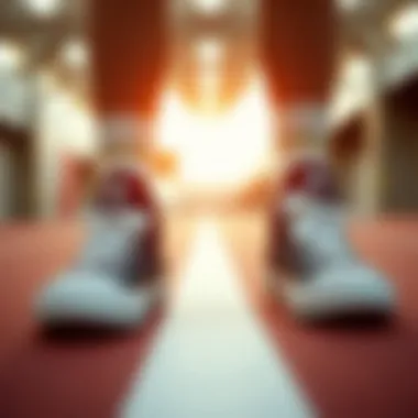 Modern Converse sneakers showcasing recent trends