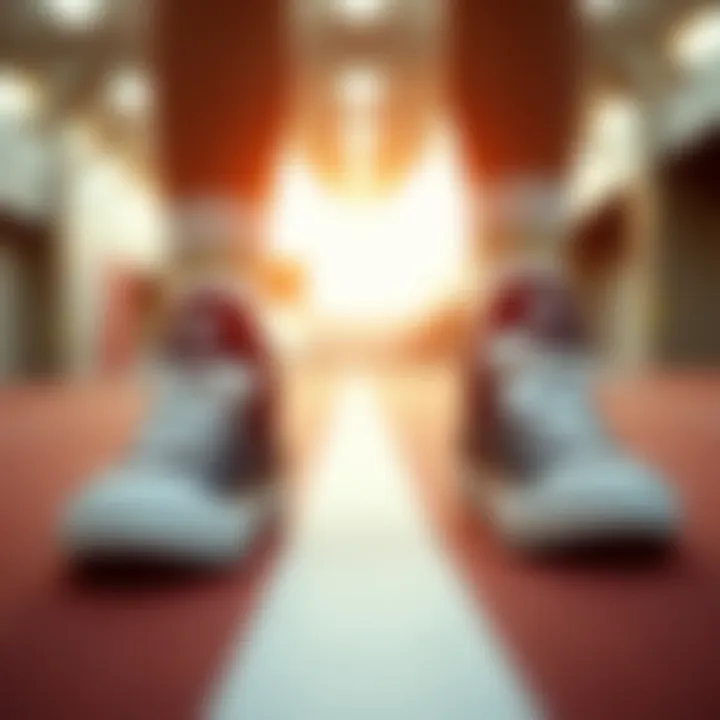 Modern Converse sneakers showcasing recent trends