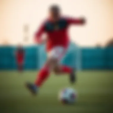 Copa Sense.3 TF in Action on the Field Copa Sense.3 TF in action on the football field, illustrating comfort and agility