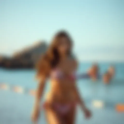 Stylish swimwear choices for apple-shaped body types