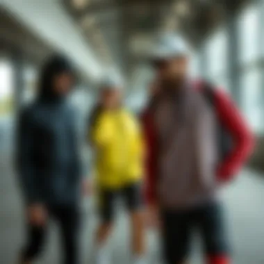 Stylish combination of sportswear suitable for various activities