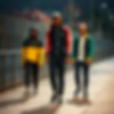 Versatile Sports Clothing for Different Occasions A stylish ensemble of sports clothing suitable for various occasions