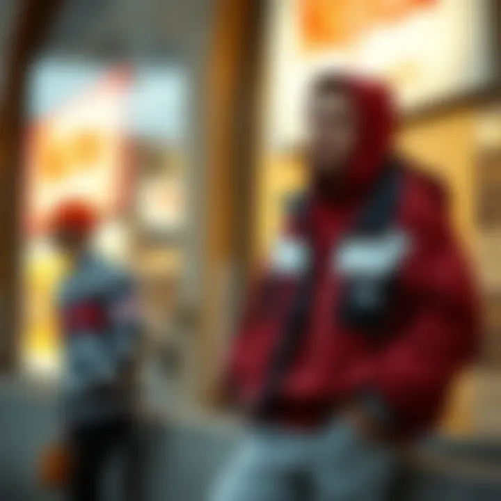 Fashion Styling with 1996 Nuptse Jacket