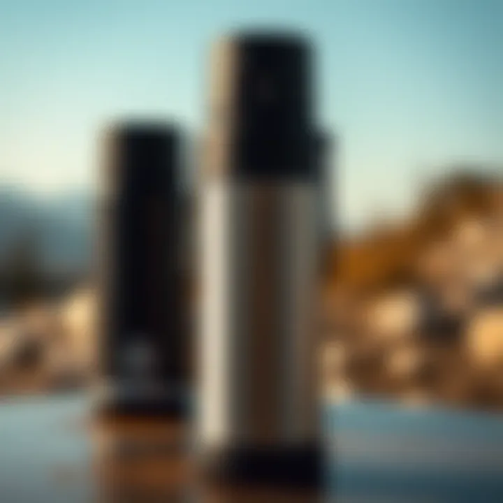 Features of a high-capacity water thermos