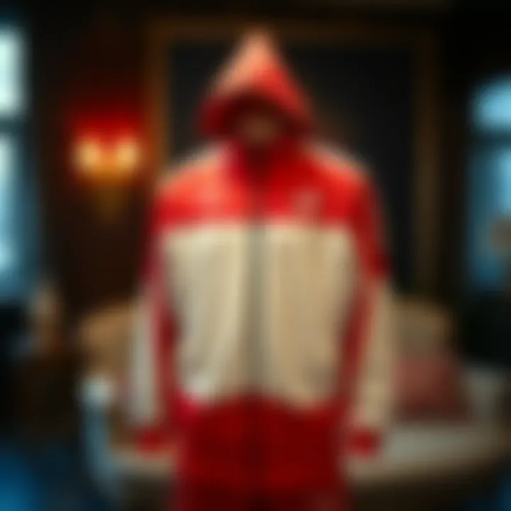 Fenerbahçe Puma tracksuit displayed in an elegant setting