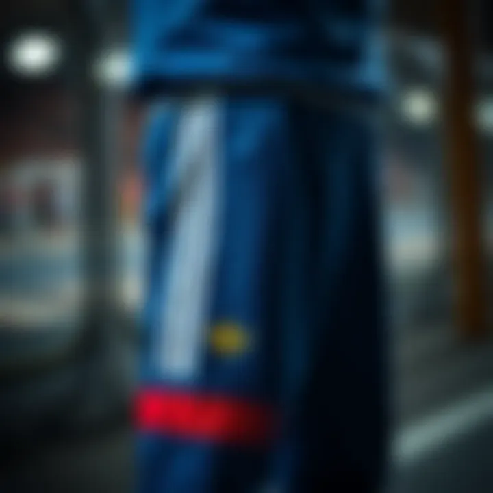 Fenerbahçe tracksuit bottom showcasing team colors
