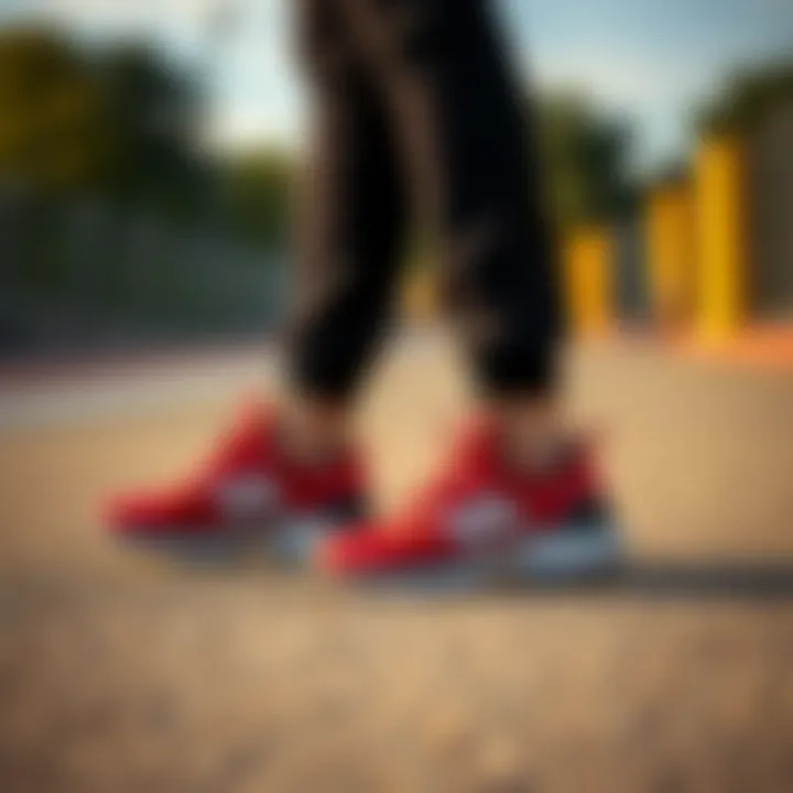 Tips for matching athletic shoes with outfits