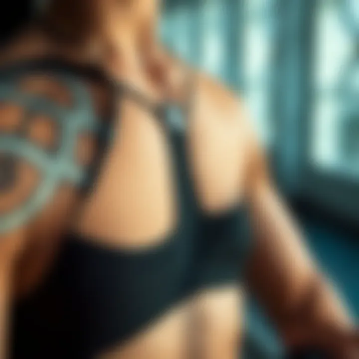 A close-up view of the functional features integrated into Free Metcon 4.