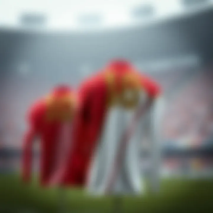 Historical Galatasaray jersey showcasing the club's evolution over the years