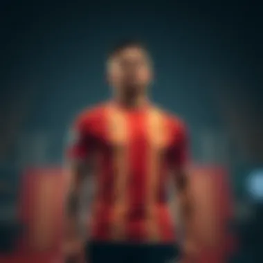 The iconic Galatasaray jersey featuring historical symbols