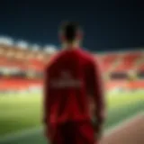 Stylish long-sleeved sportswear that represents Galatasaray