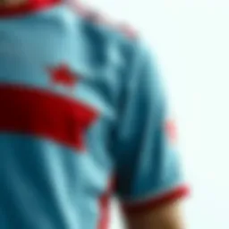 Detailed view of Hatayspor jersey design elements