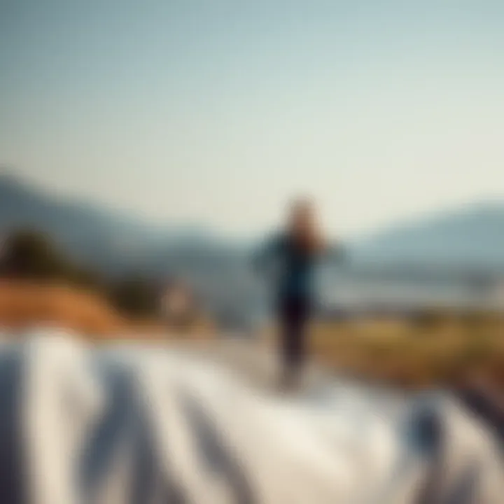 A serene landscape promoting a healthy lifestyle