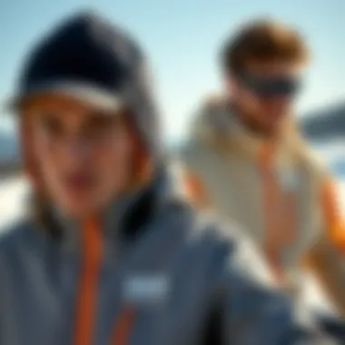 Fashionable layering options for active lifestyles