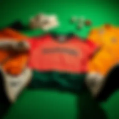 A stylish layout of Hummel Joker's latest collection with vibrant colors