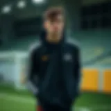 Dynamic sportswear showcasing innovative design