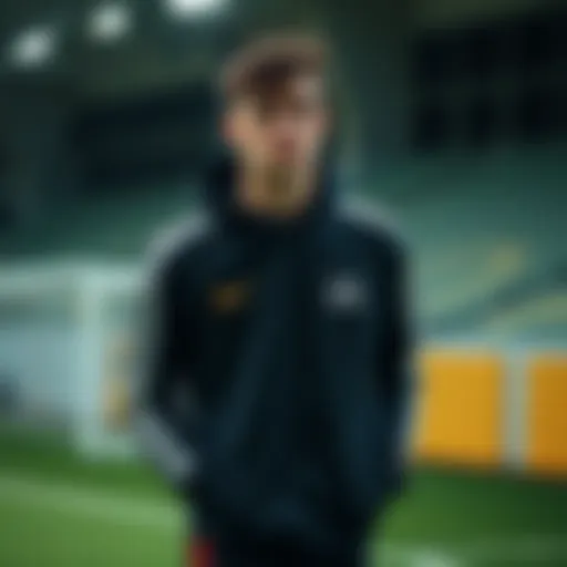 Dynamic sportswear showcasing innovative design